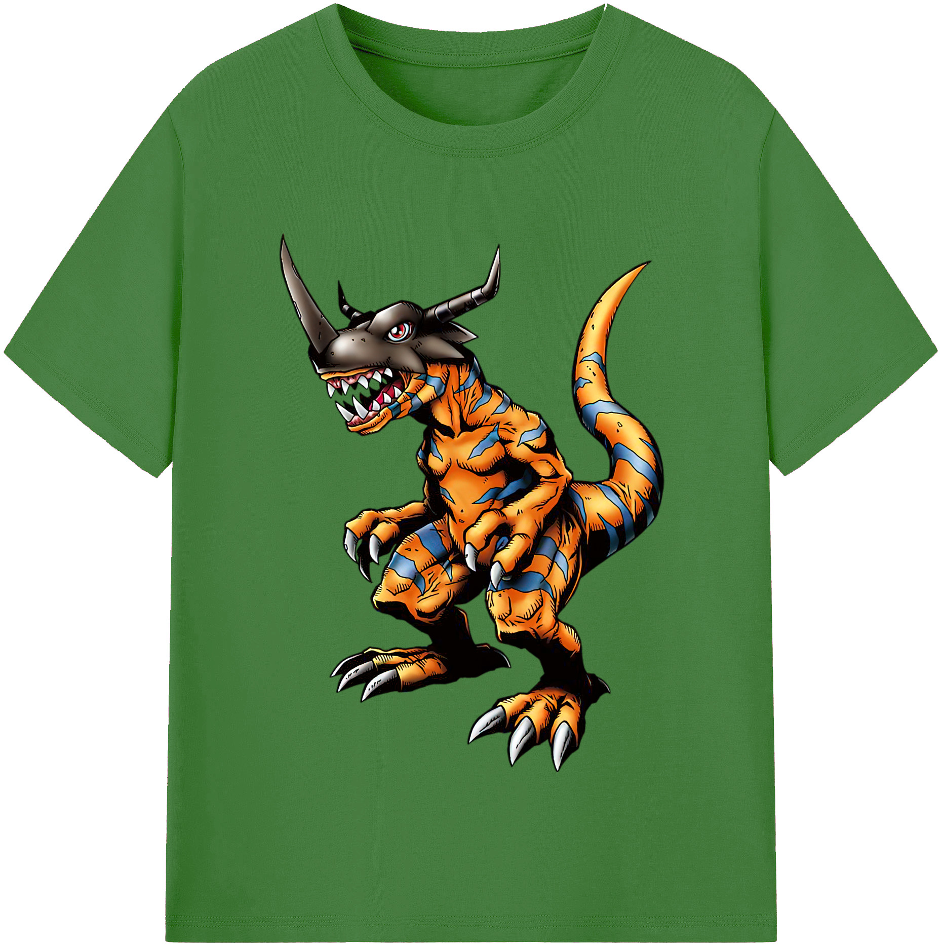 （画像用） Digimon デジタルモンスター/デジモン レディースカジュアルプリントTシャツ（綿100％）
